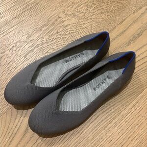 Rothy's Charcoal and Blue Women's Flats